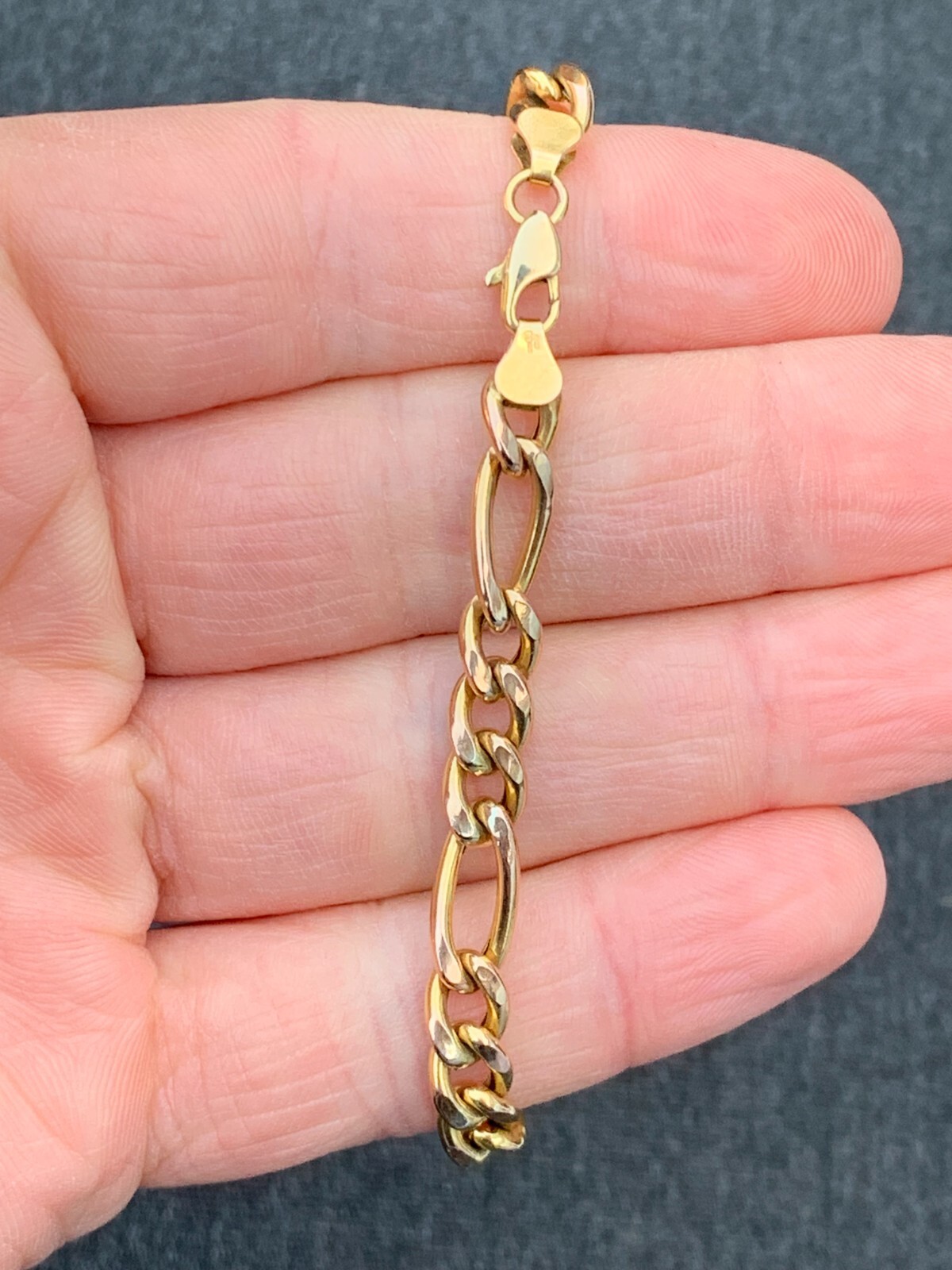 9ct gold bracelet, vintage 9k 375 heavy 5 grams eBay