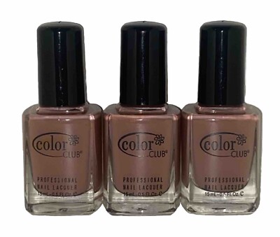 (3) PACK!!! COLOR CLUB (BEST DRESSED LIST)  #882 REBEL DEBUTANTE NAIL LACQUER