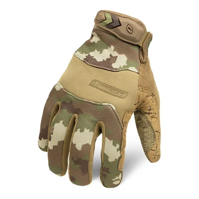 Guanti Ironclad Tactical Pro leggeri mimetici uomo esercito militare softair MTP