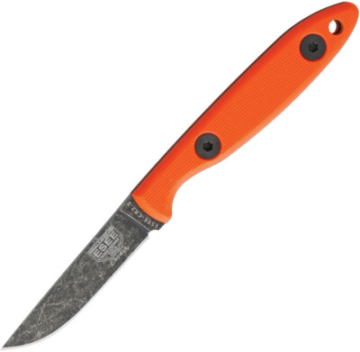 New ESEE Camp Lore Fixed Blade Orange ESCR25OR 6.25'' overall. 2.5'' black stonewa
