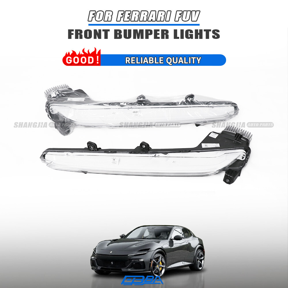 1 Pair Original New Front Bumper Driving Lights For Ferrari FUV OE 000883827