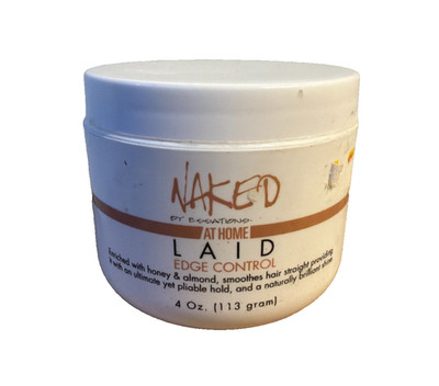 Naked by Essations At Home Laid Edge Control With Honey & Almond 4oz