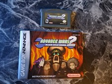 Advance Wars 2 Black Hole Rising GBA + Manual Authentic GameBoy Advance 