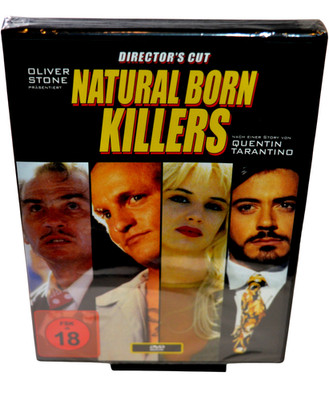 Natural Born Killers [Director's Cut] (1994,DVD/OVP) Woody Harrelson / 18+/Kult