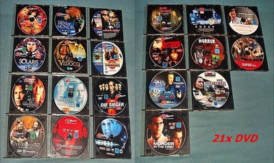 Konvolut DVD 21x - davon 16x TV Movie - 1x Bild - 1x DVD Magazin - 3x andre DVD