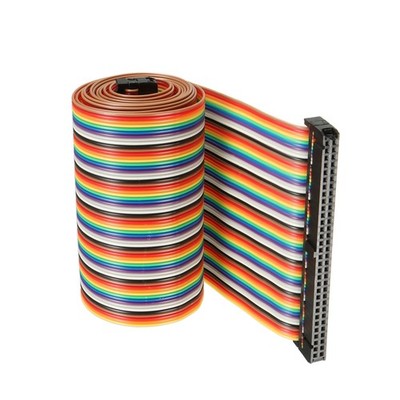1Pack 64 Pins IDC Wire Flat Ribbon Cable 46.5 Inch 2.54cmm Pitch Type B