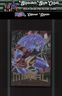 1995 Marvel Fleer Metal Nightcrawler #7