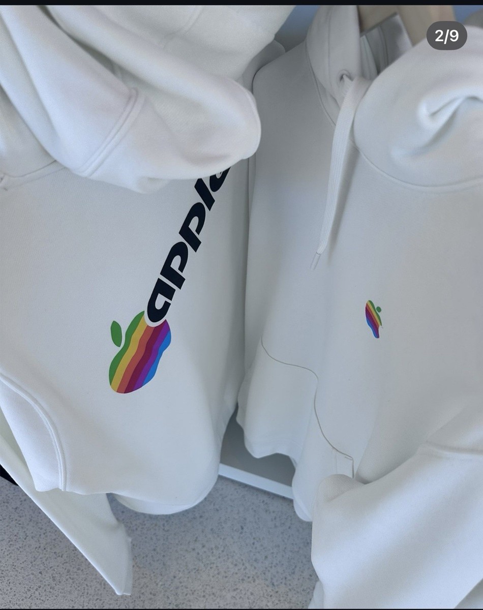 New White Apple Park Hoodie Exclusive From Apple Park Visitor