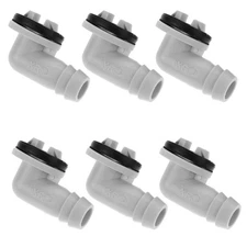 6 PCS Ac Hose Adapter Air Conditioner Drain Outlet Connector Conditioning
