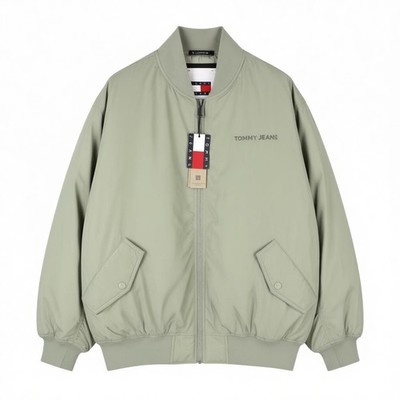 Tommy Jeans Classics Bomber Herren Jacke L Faded Willow Padded Bomber UVP260*