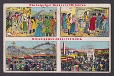 Vinatge postcard GERMANY, The Leipzig Trade Fair