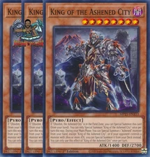 Yugioh! 3x King of the Ashened City MP25-EN333 Common 1st Ed NM