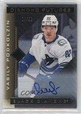 2021-22 Upper Deck Black Diamond Futures 4/99 Vasily Podkolzin #BDF-VP Auto 0q3