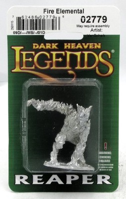 Reaper 02779 Fire Elemental (Dark Heaven Legends) Flame Beast Monster Miniature