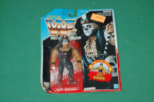 WWF WWE HASBRO PAPA SHANGO Series 6 wrestling figu...