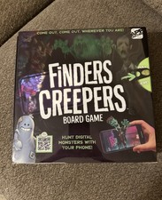 New Finders Creepers Board Game 2-4 Players 8+ 30-40 Mins Damage Box See Pic.