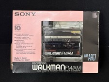 SONY Walkman WM-AF67 Radio Cassette Player  Recorder Walkman Parts or Repair