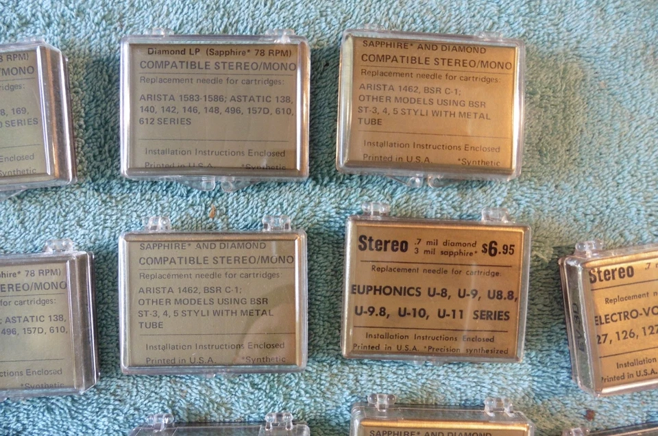 26 Arista Diamond Needle Record Player Phonograph Stylus AR-2D Astatic .7mil VTG - Image 4 of 4