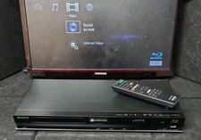 Sony BDP-S570 3D Blu-Ray Player With Remote Control TESTED