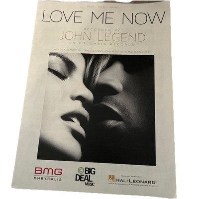 Love Me Now - John Legend - Piano/Vocal/Guitar Sheet Music
