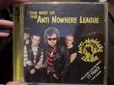THE ANTI NOWHERE LEAGUE : The Best Of  (2 Disc 2001) Inc Live Animals VGC 