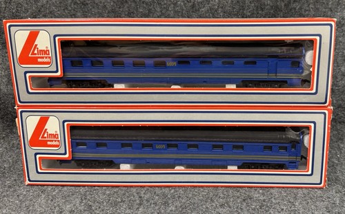 Tren de pasajeros LIMA Models Italia 303606 303607 azul calibre VIA HO NUEVO NOS | Zustand: New