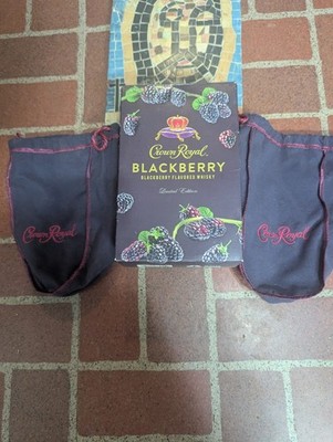 Crown Royal Whiskey BlackBerry Bag ONLY,see pics   Limited Edition