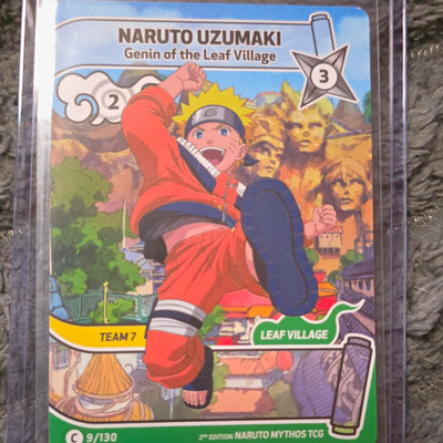 Naruto Mythos TCG 2nd Edition Naruto Uzumaki C 9/130