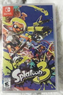 Factory Sealed Nintendo Switch  Splatoon 3 Game  Rated E 10+