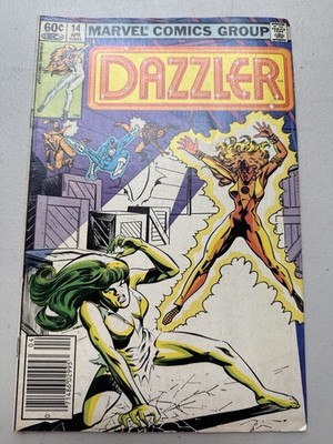 Dazzler #14 Marvel 1982 She Hulk Cover Bronze Age Comic Book