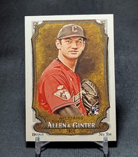 Gavin Williams Rookie RC 2024 Topps Allen & Ginter Card #23 Cleveland Guardians. rookie card picture