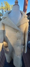 1960s Vintage Cream Colored Boucle Beautiful Coat