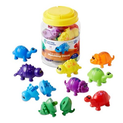 Learning Resources Snap-n-Learn Dino-Steckfiguren