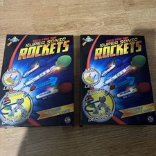 Curiosity Kits Build Your Own Super Sonic Rockets w/ LED Lights Ages 6-99 NEW 