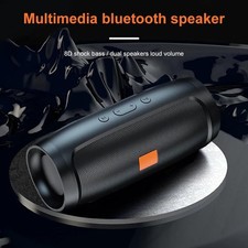 Portable Bluetooth Speaker   Dual Stereo Wireless Subwoofer with FM  USB/TF