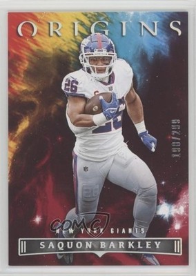 2022 Panini Origins Red 198/299 Saquon Barkley #65 1n22