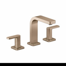 Kohler Parallel 23484-4-BV Widespread 2-Handle Faucet Vibrant Brushed Bronze