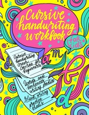 Cursive Handwriting Workbook for Kids: A Step-by-Step Guide to Cursive Master...