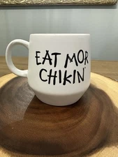 Chick-fil-a EAT MOR CHIKIN Coffee/Tea Mug Excellent Condition 