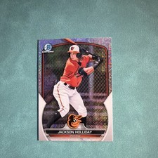 Bowman 2023 Chrome Prospects Mojo Refractor Jackson Holliday #BCP-20 Orioles