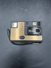 Kodak Disc 3100 Disc Film Camera Gold/Black Vintage Point  Shoot