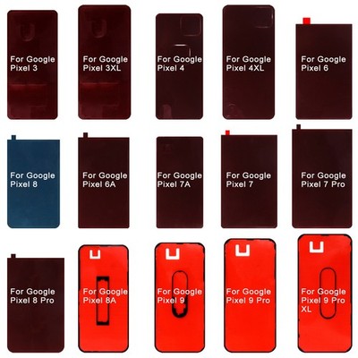 Replacement Back Cover Adhesive Tape for Google Pixel 3 4 6 7 8 9 a Pro XL