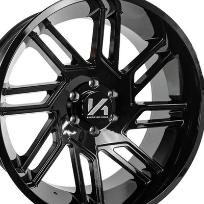 1 X ARKON OFF-ROAD DaVinci 26X14 6x135 0 Hub -81 Offset Black