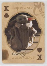 2019 Aquarius Star Wars The Mandalorian - Child Playing Cards Grogu #KC 0w8
