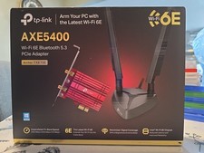 TP-Link | Archer TXE75E AXE5400 | Tri-Band Wi-Fi 6E & Bluetooth 5.3 PCIe | Used