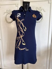 women polo ralph lauren dress navy knit 34