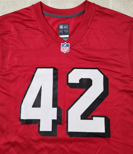 Mens San Francisco 49ers Ronnie Lott Nike Scarlet Retired Alternate Game Jersey - Imagen 2 de 6