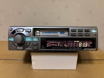 [EXCELLENT] ALPINE TDA-7550J TDA-7500J 1DIN Cassette Player Receiver Tested JDM