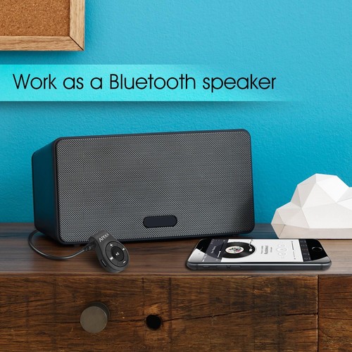 Clip Bluetooth Audio Adapter for Headphones, Headset, Speaker, Wireless Recei... - 第 7/7 張圖片