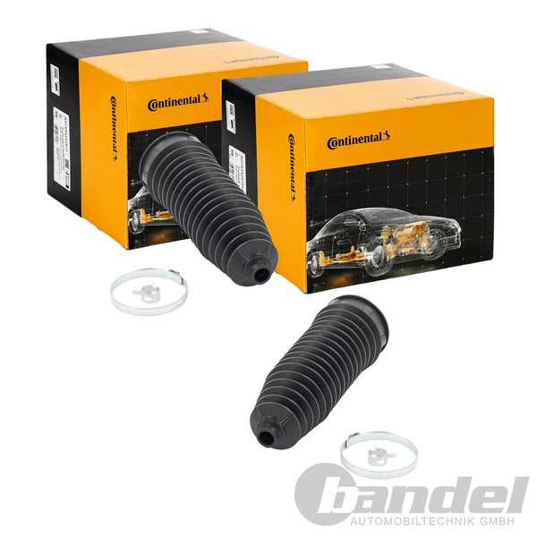 2X Continental Ctam Faltenbalg Lenkmanschette Satz Passend FüR Abarth Grande PUN-image